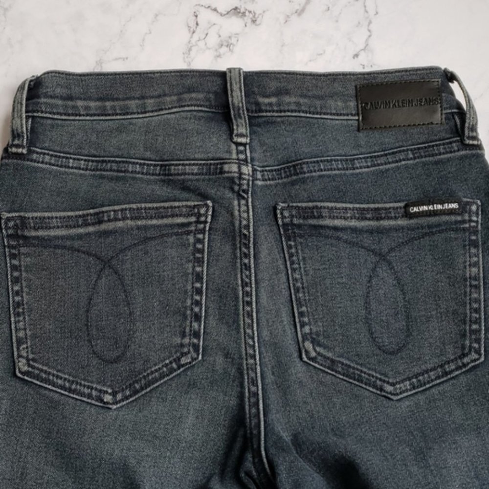 Calvin Klein High Rise Skinny Denim Jeans | 25 NEW WITH TAG - Picture 8 of 8